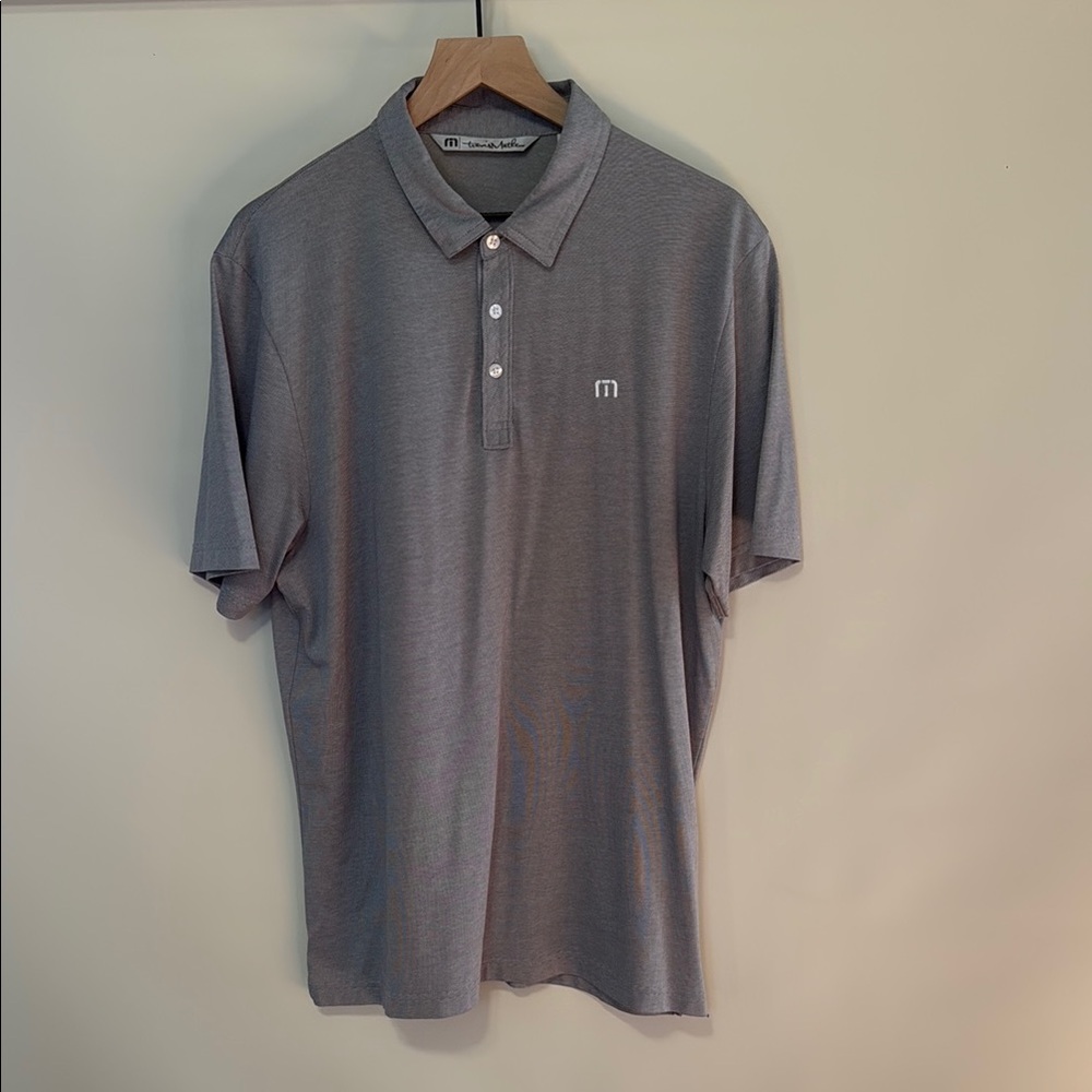 Men's Gray Polo Shirt